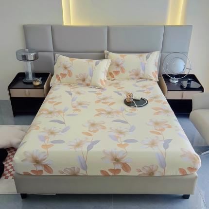 91家纺网 家纺一手货源 找家纺 （总）名优 2023新款全棉生态加厚磨毛四件套单品系列-床笠款