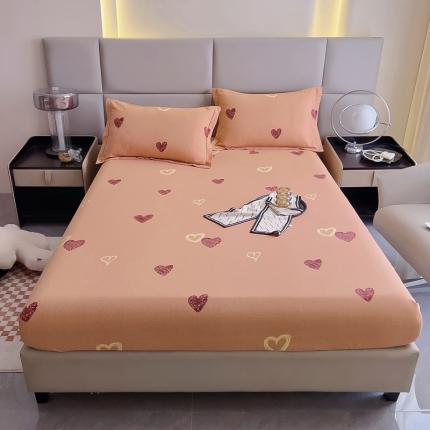 91家纺网 家纺一手货源 找家纺 （总）名优 2023新款全棉生态加厚磨毛四件套单品系列-床笠款