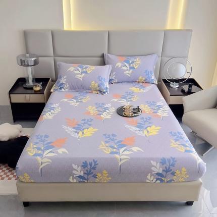 91家纺网 家纺一手货源 找家纺 （总）名优 2023新款全棉生态加厚磨毛四件套单品系列-床笠款