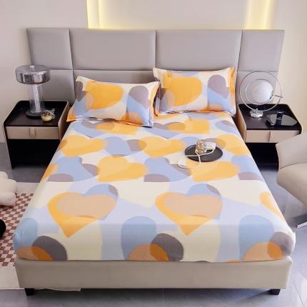 91家纺网 家纺一手货源 找家纺 （总）名优 2023新款全棉生态加厚磨毛四件套单品系列-床笠款