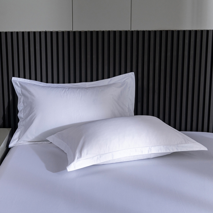 91家纺网 家纺一手货源 找家纺 2024酒店四件套新款五星级宾馆民宿纯棉全棉三件套长绒棉喷气60s贡缎