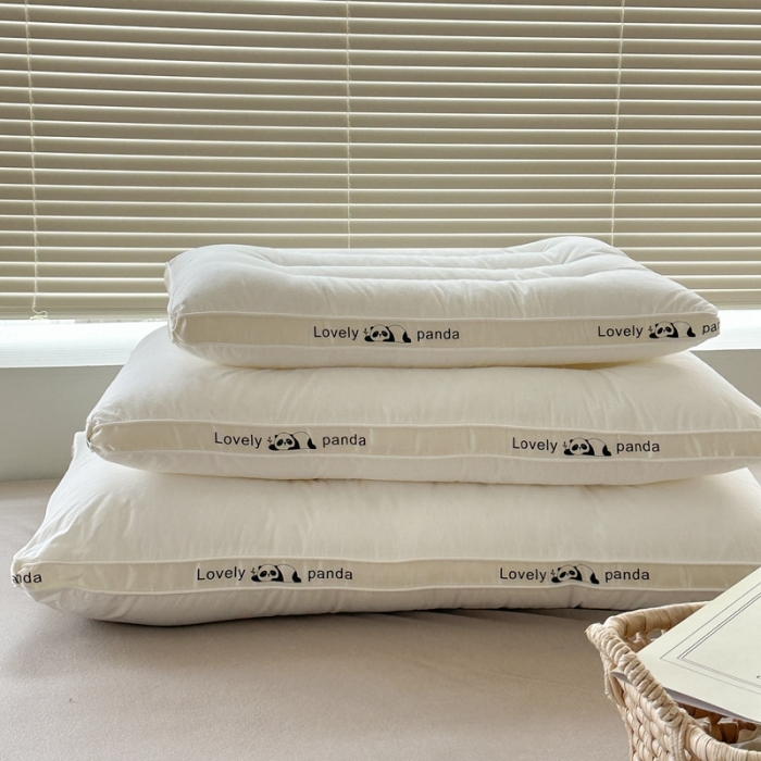 91家纺网 家纺一手货源 找家纺 （总）伟邦枕芯 2023新款熊猫亲子护颈枕