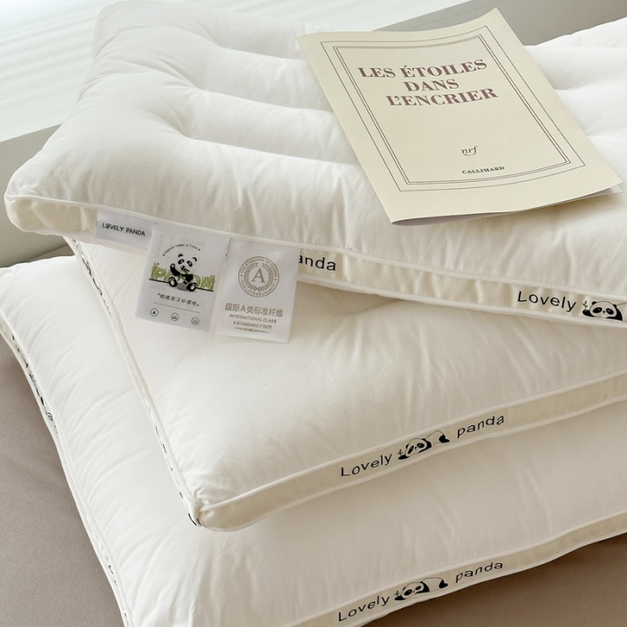 91家纺网 家纺一手货源 找家纺 （总）伟邦枕芯 2023新款熊猫亲子护颈枕