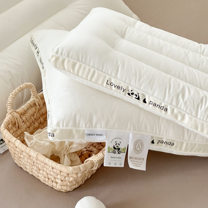 91家纺网 家纺一手货源 找家纺 （总）伟邦枕芯 2023新款熊猫亲子护颈枕