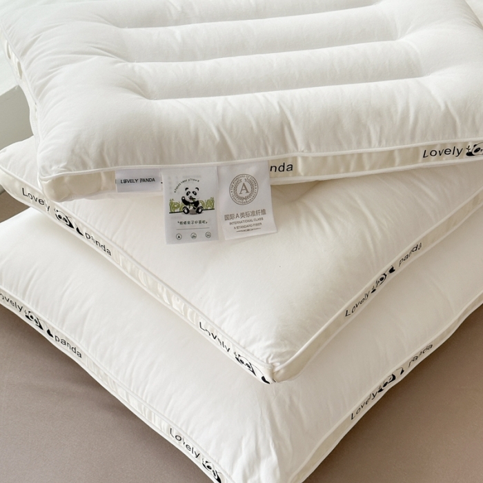 91家纺网 家纺一手货源 找家纺 （总）伟邦枕芯 2023新款熊猫亲子护颈枕