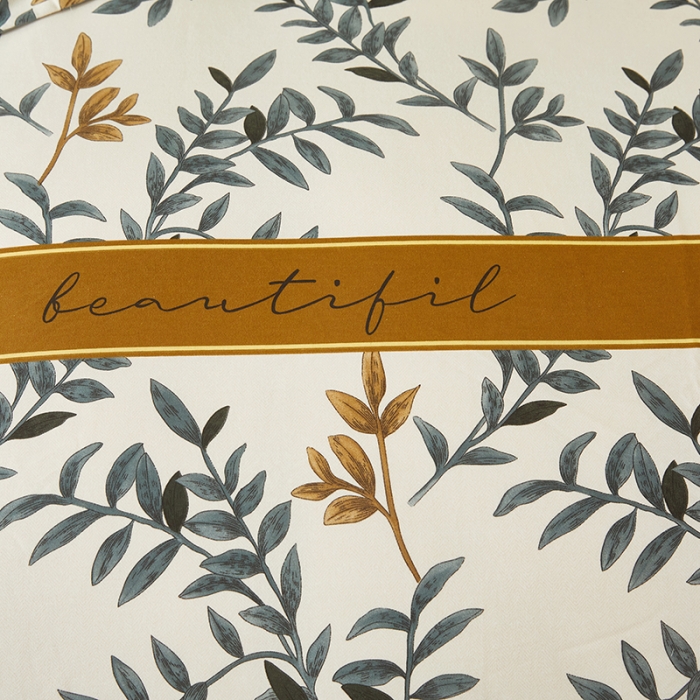 91家纺网 家纺一手货源 找家纺 雲归梦 2023新款全棉AB版加厚四件套 青青子衿 兰