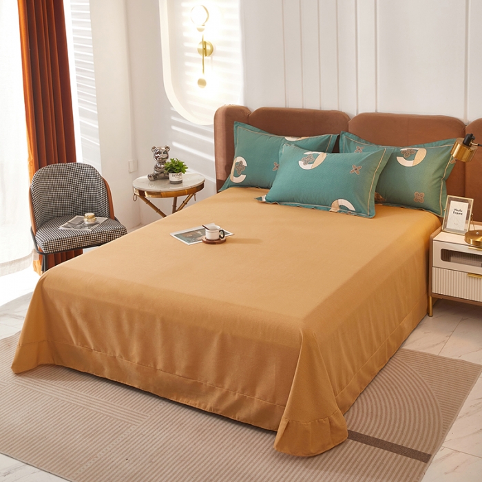 91家纺网 家纺一手货源 找家纺 雲归梦 2023新款全棉AB版加厚四件套 轻奢范