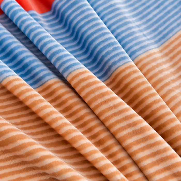 91家纺网 家纺一手货源 找家纺 贝诗梦 2022新款加厚230克9斤牛奶绒金貂绒四件套美好生活