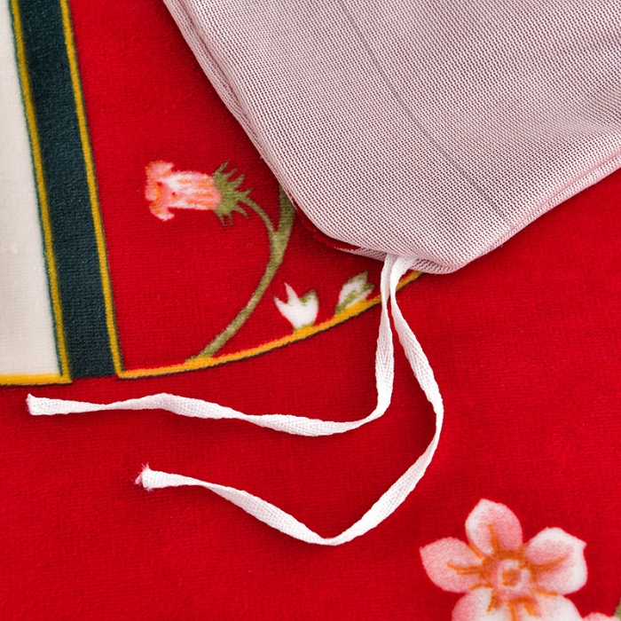 91家纺网 家纺一手货源 找家纺 贝诗梦 2022新款加厚230克9斤牛奶绒金貂绒四件套优雅甜心