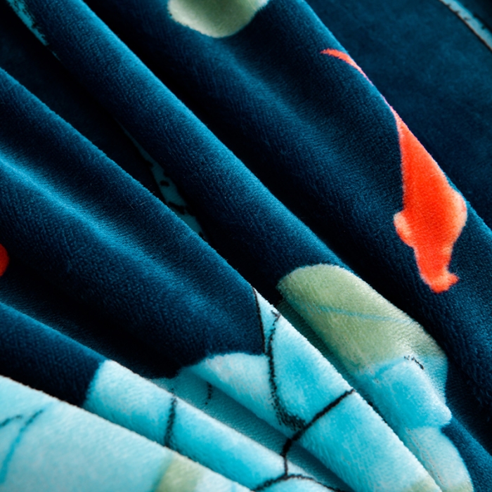 91家纺网 家纺一手货源 找家纺 贝诗梦 2022新款加厚230克9斤牛奶绒金貂绒四件套镜花水月