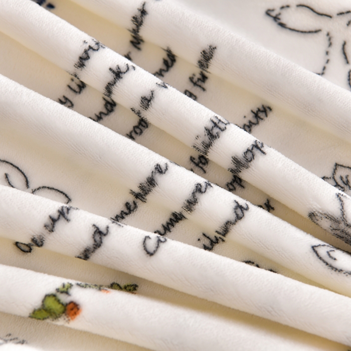 91家纺网 家纺一手货源 找家纺 贝诗梦 2022新款加厚230克9斤牛奶绒金貂绒四件套兔梦园