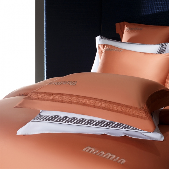 91家纺网 家纺一手货源 找家纺 高大尚 2023新款秋冬长绒棉四件套-伊洛蒂 伊洛蒂-爱玛橙