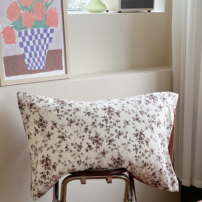 91家纺网 家纺一手货源 找家纺 柚子 2023新款全棉针织印花四件套 梅林春晓