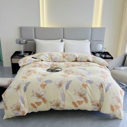 91家纺网 家纺一手货源 找家纺 （总）名优 2023新款全棉生态加厚磨毛四件套单品系列-被套款