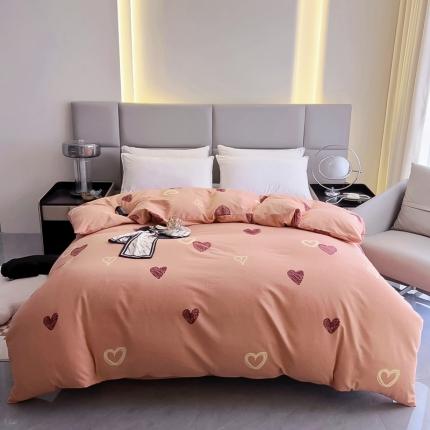 91家纺网 家纺一手货源 找家纺 （总）名优 2023新款全棉生态加厚磨毛四件套单品系列-被套款