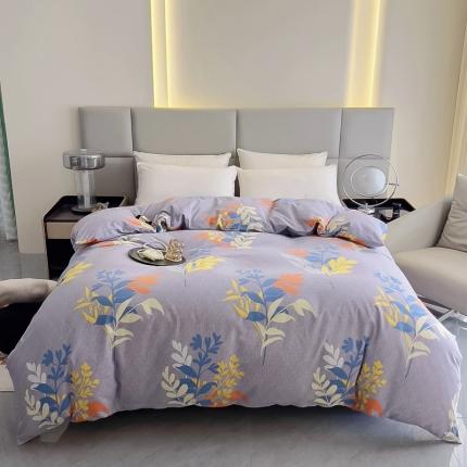 91家纺网 家纺一手货源 找家纺 （总）名优 2023新款全棉生态加厚磨毛四件套单品系列-被套款