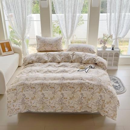 怡家居 2023新款全棉四件套7月新花色 桂语