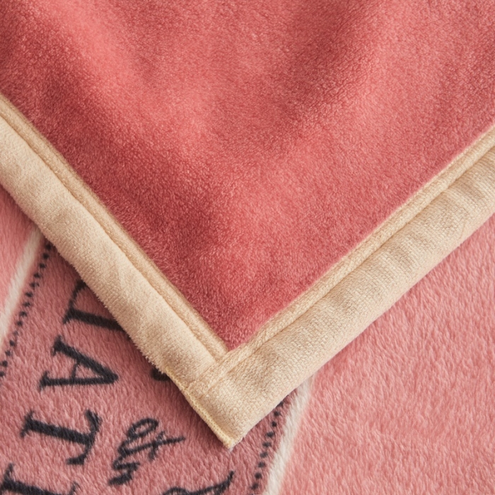 91家纺网 家纺一手货源 找家纺 雅萱 2024新款牛奶绒盖毯子毛毯午睡毯保暖加厚 活力青春