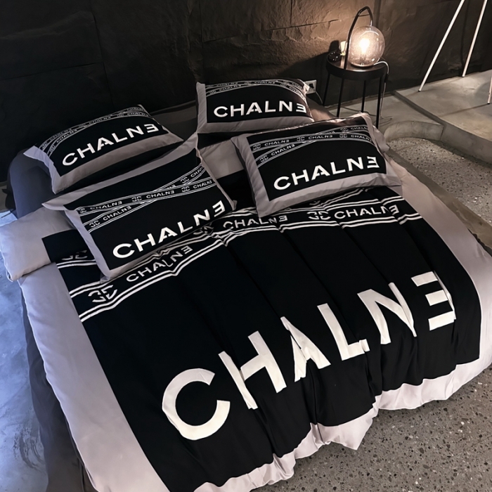 91家纺网 家纺一手货源 找家纺 丽斐纺织 2023新款双面磨毛数码印花四件套 磨毛暗香