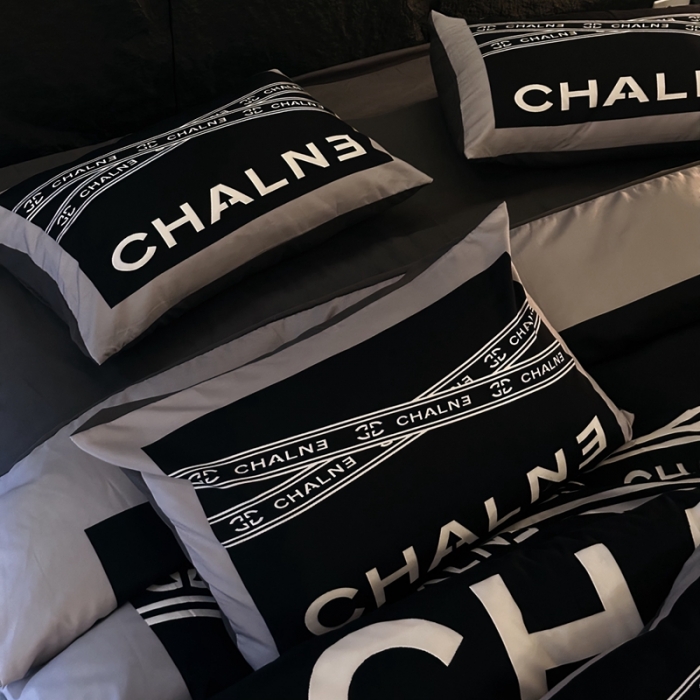 91家纺网 家纺一手货源 找家纺 丽斐纺织 2023新款双面磨毛数码印花四件套 磨毛暗香