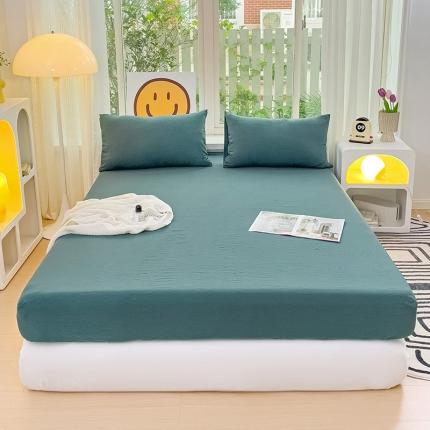 91家纺网 家纺一手货源 找家纺 （总）水墨江南 2023新款超柔水洗棉单品床笠