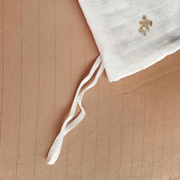 91家纺网 家纺一手货源 找家纺 寐时代 2023新款有氧提花双层纱四件套 可可熊