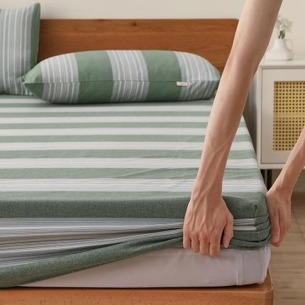 大元 2025新款老粗布单品床笠 床笠-千夏