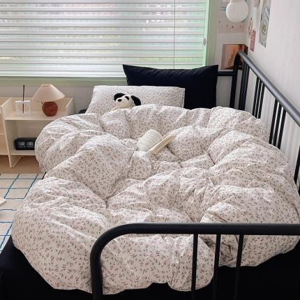 91家纺网 家纺一手货源 找家纺 （总）希文 2023秋冬新品全棉印花水洗棉混搭四件套