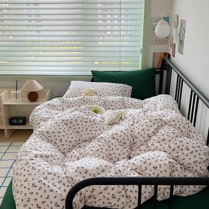 91家纺网 家纺一手货源 找家纺 （总）希文 2023秋冬新品全棉印花水洗棉混搭四件套