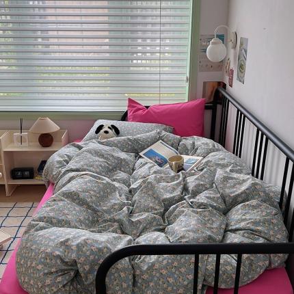 91家纺网 家纺一手货源 找家纺 （总）希文 2023秋冬新品全棉印花水洗棉混搭四件套