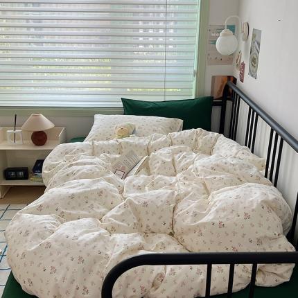 91家纺网 家纺一手货源 找家纺 （总）希文 2023秋冬新品全棉印花水洗棉混搭四件套