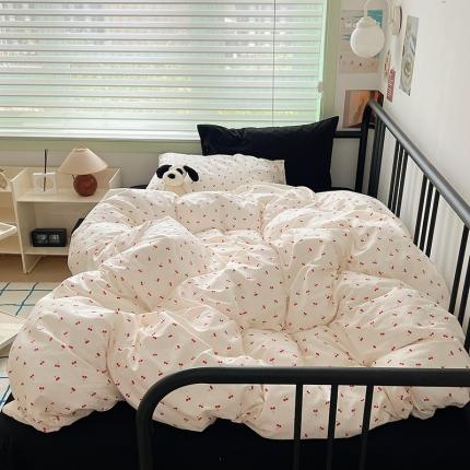 91家纺网 家纺一手货源 找家纺 （总）希文 2023秋冬新品全棉印花水洗棉混搭四件套