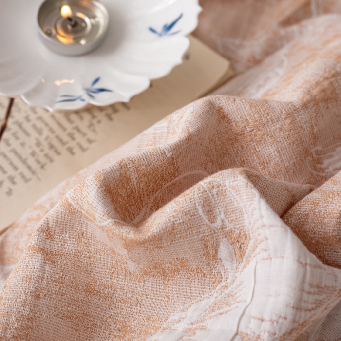 91家纺网 家纺一手货源 找家纺 （总）安莱生活 2023新款双层纱基础蔷薇玫瑰系列四件套