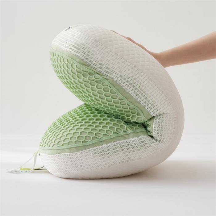 91家纺网 家纺一手货源 找家纺 2023新款TPE深睡蜂巢枕