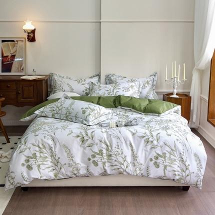 91家纺网 家纺一手货源 找家纺 由丽家纺2025年7月全工艺铂金柔棉印花床单床笠款四件套 被套放缩水 蒂佳婷