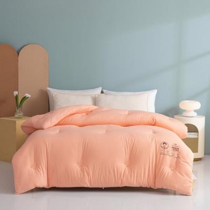 恒科家纺 2025新款正版李官奇速暖大豆被春秋被冬被被芯 粉玉