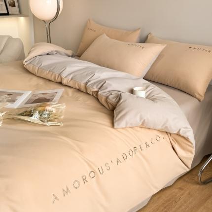 91家纺网 家纺一手货源 找家纺 （总）秋冬全棉加厚磨毛四件套纯棉刺绣活性床上用品（提供买家秀）