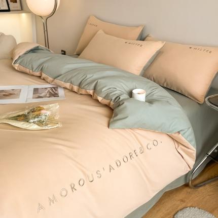 91家纺网 家纺一手货源 找家纺 （总）秋冬全棉加厚磨毛四件套纯棉刺绣活性床上用品（提供买家秀）