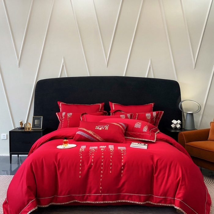 91家纺网 家纺一手货源 找家纺 （总）馨蕊 2023新款秋冬新品100支高定全棉四件套