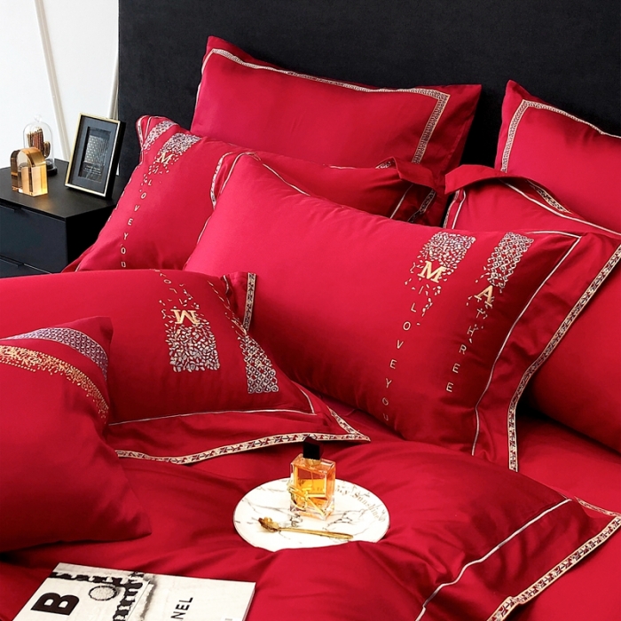 91家纺网 家纺一手货源 找家纺 （总）馨蕊 2023新款秋冬新品100支高定全棉四件套