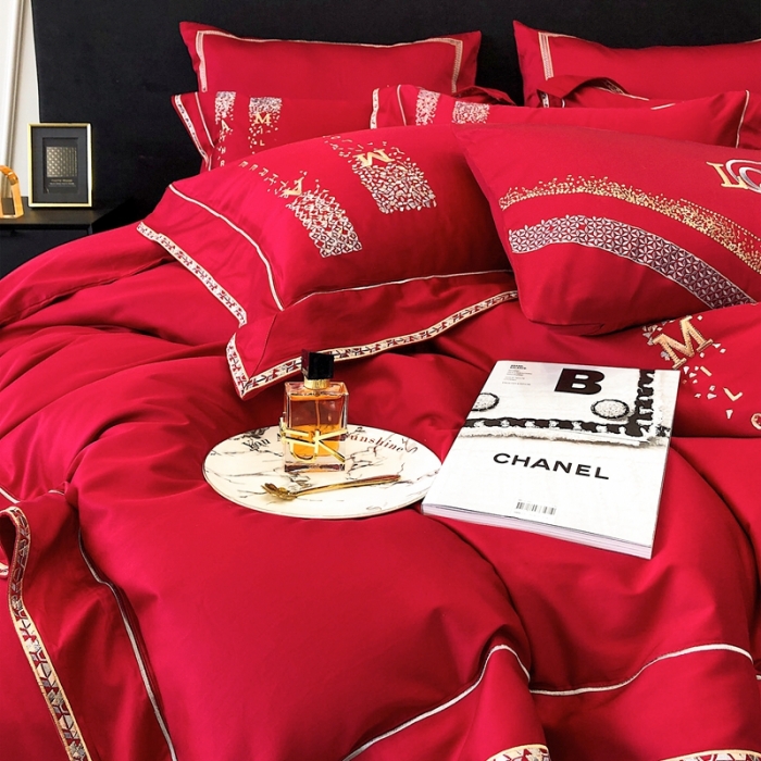 91家纺网 家纺一手货源 找家纺 （总）馨蕊 2023新款秋冬新品100支高定全棉四件套