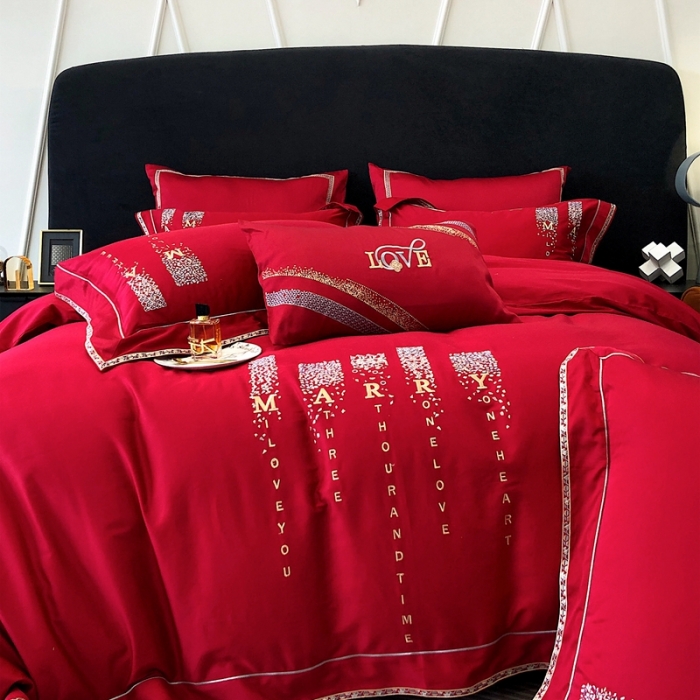 91家纺网 家纺一手货源 找家纺 （总）馨蕊 2023新款秋冬新品100支高定全棉四件套