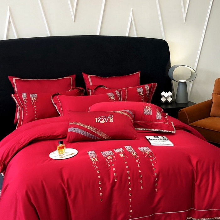 91家纺网 家纺一手货源 找家纺 （总）馨蕊 2023新款秋冬新品100支高定全棉四件套