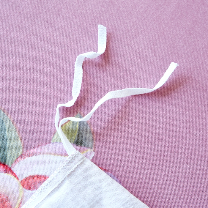 91家纺网 家纺一手货源 找家纺 雲归梦 2023年新款加厚全棉生态磨毛大版四件套 酒醉探戈粉