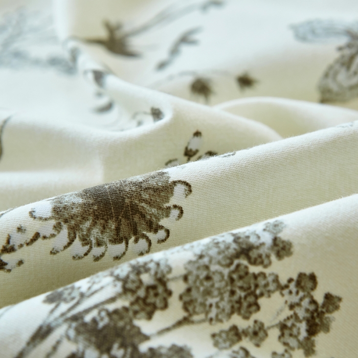 91家纺网 家纺一手货源 找家纺 雲归梦 2023年新款加厚全棉生态磨毛大版四件套 飘絮米