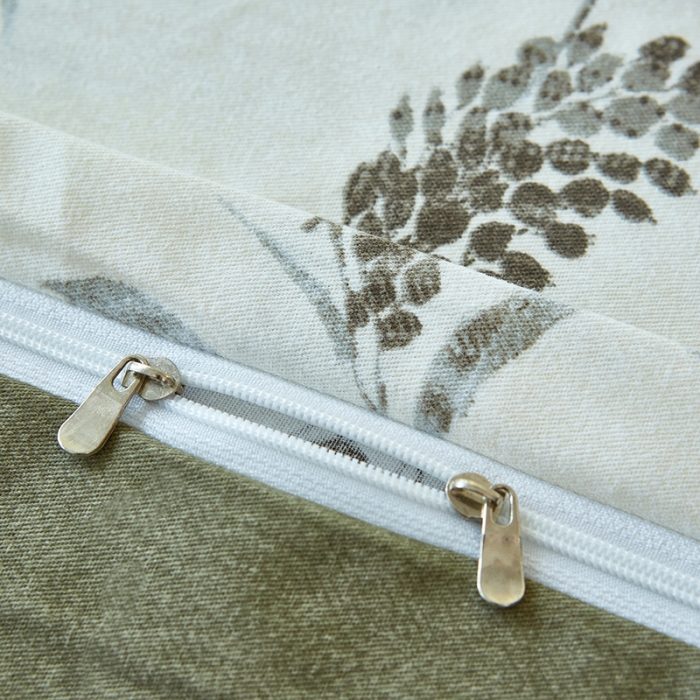 91家纺网 家纺一手货源 找家纺 雲归梦 2023年新款加厚全棉生态磨毛大版四件套 飘絮米