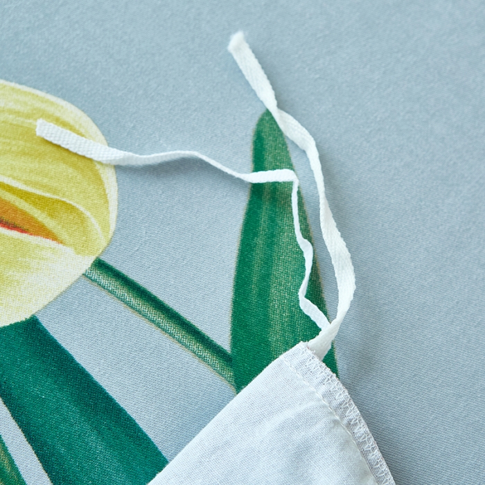 91家纺网 家纺一手货源 找家纺 雲归梦 2023年新款加厚全棉生态磨毛大版四件套 轻吟花语粉