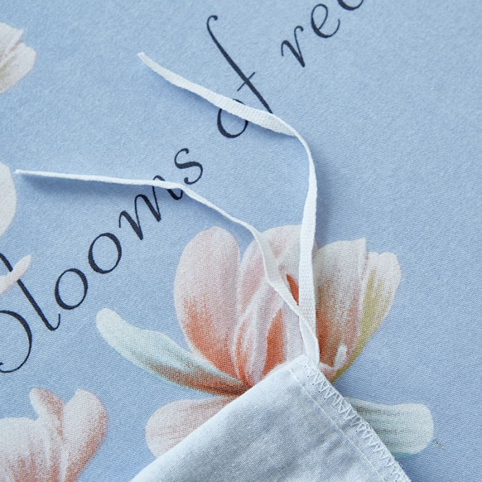 91家纺网 家纺一手货源 找家纺 雲归梦 2023年新款加厚全棉生态磨毛大版四件套 紫欣花语兰