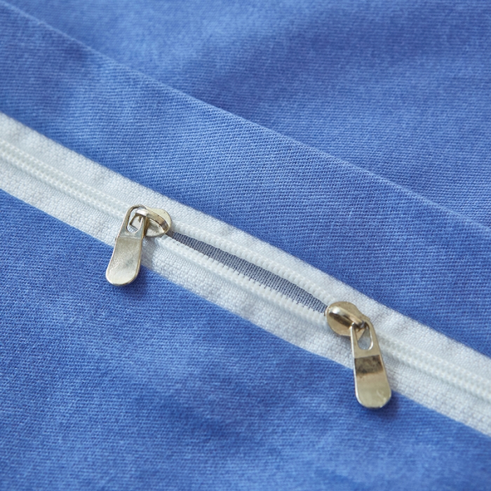 91家纺网 家纺一手货源 找家纺 雲归梦 2023年新款加厚全棉生态磨毛大版四件套 紫欣花语兰