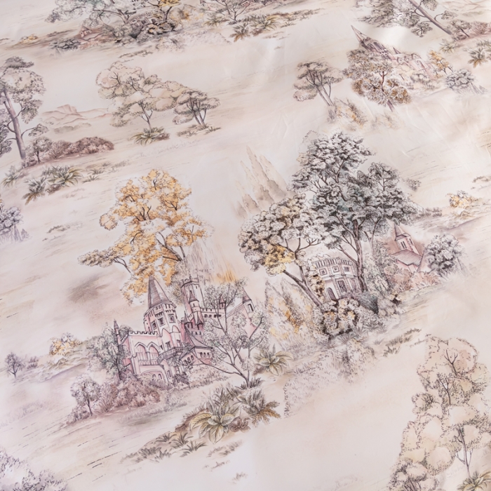 91家纺网 家纺一手货源 找家纺 氧家 2025新款100支全棉数码印花四件套 爱普森兰